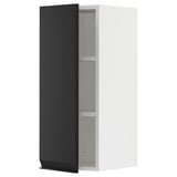 SEKTION Wall cabinet, white/Upplöv matt anthracite, 12x15x30 "