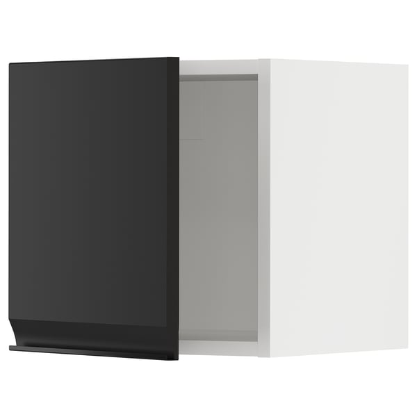 SEKTION Wall cabinet, white/Upplöv matt anthracite, 15x15x15 "