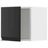 SEKTION Wall cabinet, white/Upplöv matt anthracite, 15x15x15 "