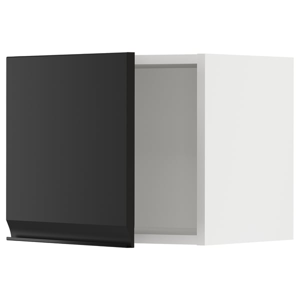 SEKTION Wall cabinet, white/Upplöv matt anthracite, 18x15x15 "
