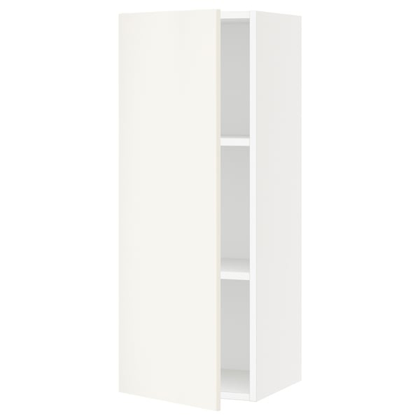 SEKTION Wall cabinet, white/Veddinge white, 15x15x40 "