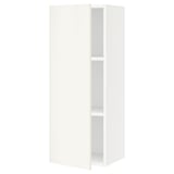SEKTION Wall cabinet, white/Veddinge white, 15x15x40 "