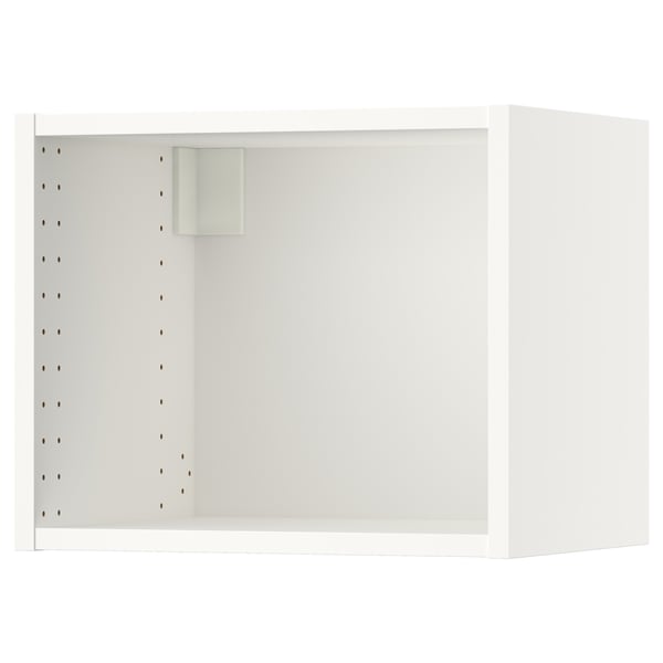 SEKTION white wall cabinet, rectangular, modern design.