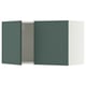 SEKTION Wall cabinet with 2 doors, white/Aspudden dark gray-green, 36x15x20 "