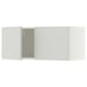 SEKTION Wall cabinet with 2 doors, white/Aspudden light gray, 36x15x15 "