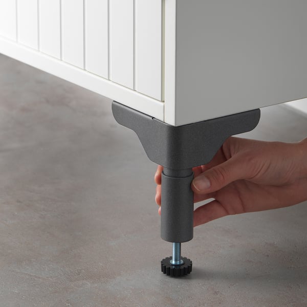 SILVERÅN Leg, gray IKEA CA