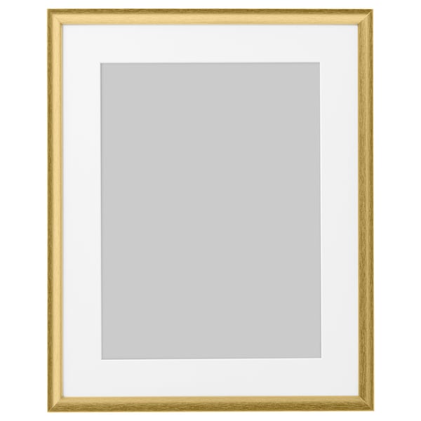 SILVERHÖJDEN frame, gold-colour, 41x51 cm (16x20) - IKEA CA