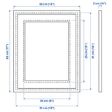 SILVERHÖJDEN Frame, silver color, 12x16 "