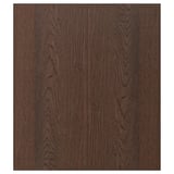 SINARP 2-p door/corner base cabinet set, brown, 13x30 "
