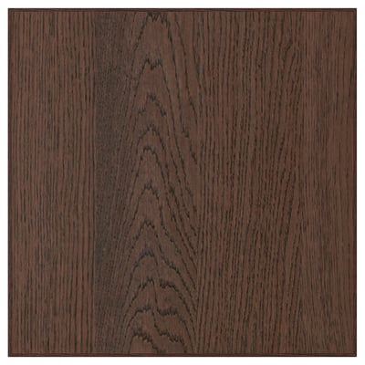 SINARP Drawer front, brown, 15x15 "