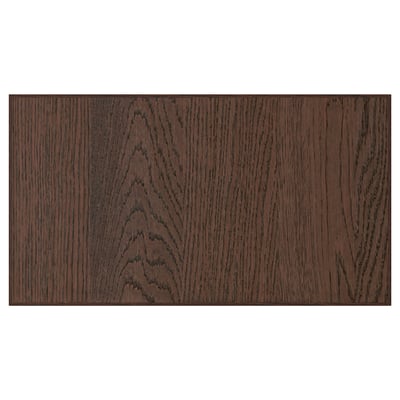 SINARP Drawer front, brown, 18x10 "