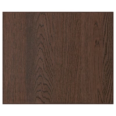 SINARP Drawer front, brown, 18x15 "