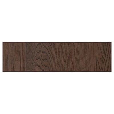 SINARP Drawer front, brown, 18x5 "