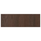 SINARP Drawer front, brown, 30x10 "
