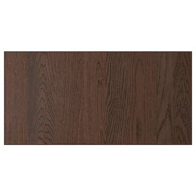 SINARP Drawer front, brown, 30x15 "