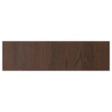 SINARP Drawer front, brown, 36x10 "