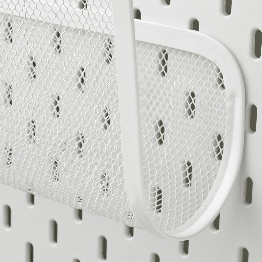 SKÅDIS magazine holder, white - IKEA CA
