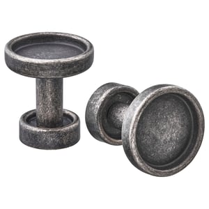 SKRUVSHULT Knob, anthracite, 1 "