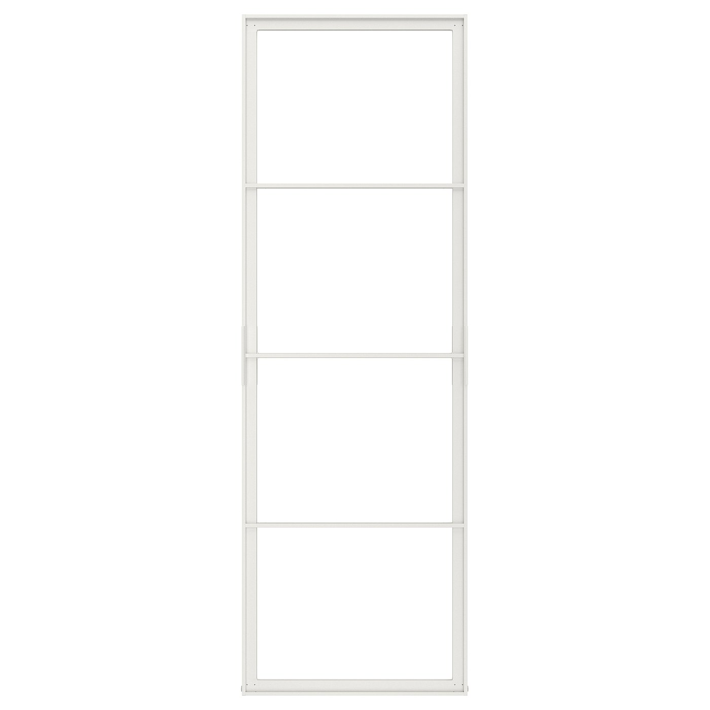SKYTTA Sliding door frame - white 77x231 cm (30 3/8x91 ")