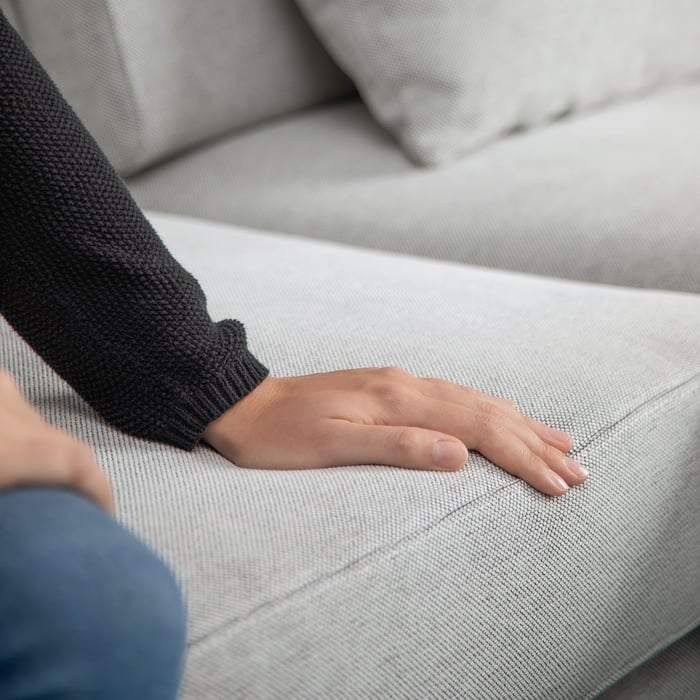 SLATORP sofa, with chaise/Tallmyra white/black IKEA CA