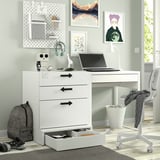 SMÅSTAD / UPPFÖRA 3-drawer chest, white/white, 23 5/8x25 5/8x29 7/8 "
