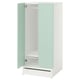 SMÅSTAD / UPPFÖRA Wardrobe, white/light green, 23 5/8x25 5/8x53 1/2 "