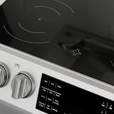 SNESSLINGE Range with glass ceramic cooktop, Stainless steel, 30 "