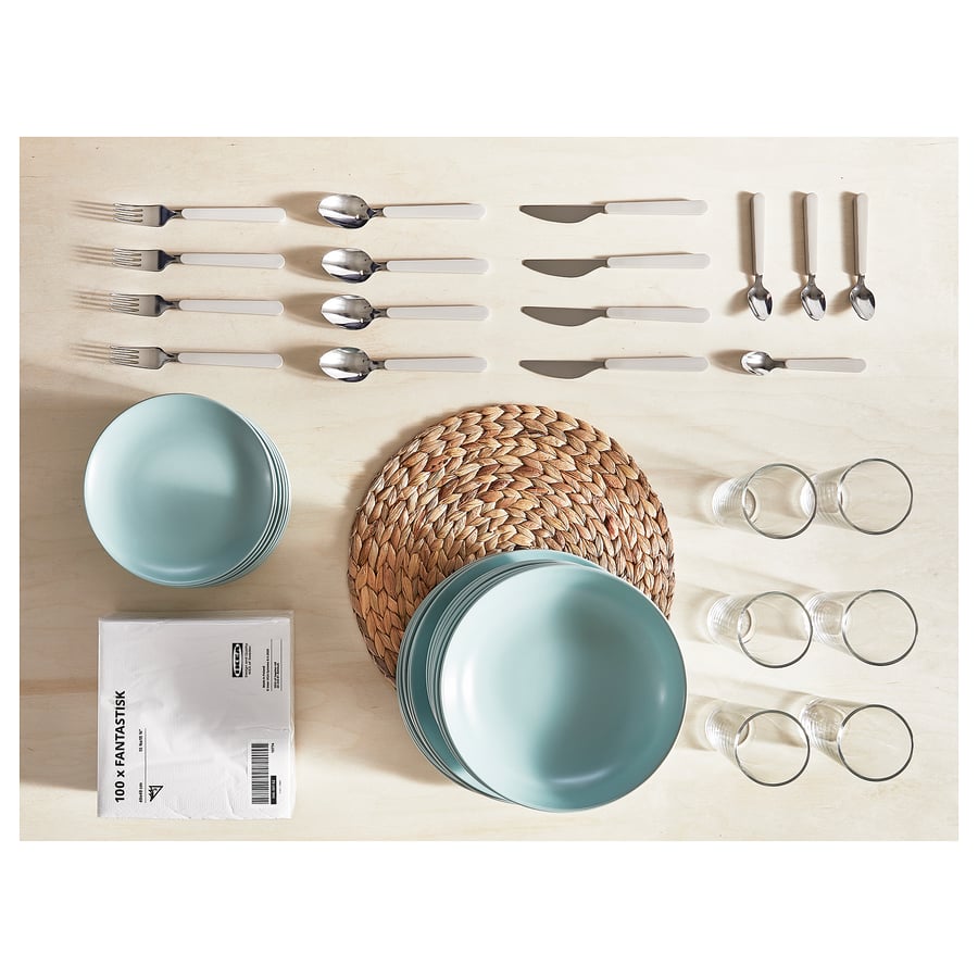 SOARÉ place mat, water hyacinth, 37 cm (15") IKEA CA