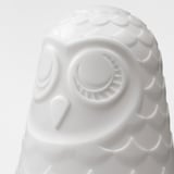 SOLBO Table lamp, white/owl, 9 "