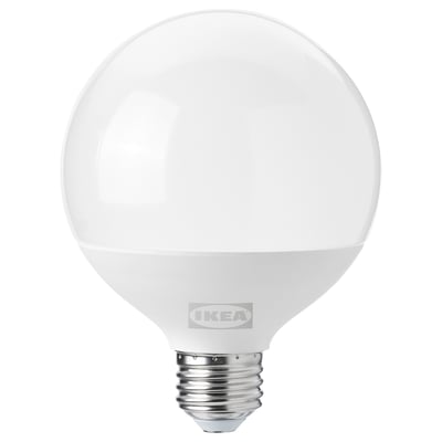 SOLHETTA LED bulb E26 1600 lumen, dimmable/globe opal white, 4 "