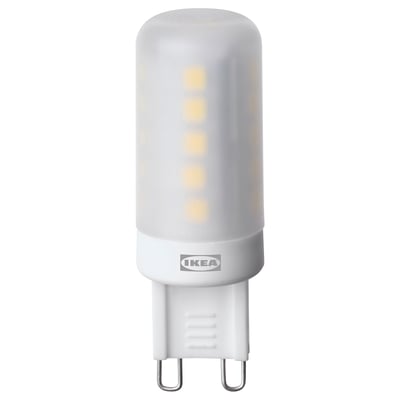 SOLHETTA LED bulb G9 450 lumen, dimmable opal white