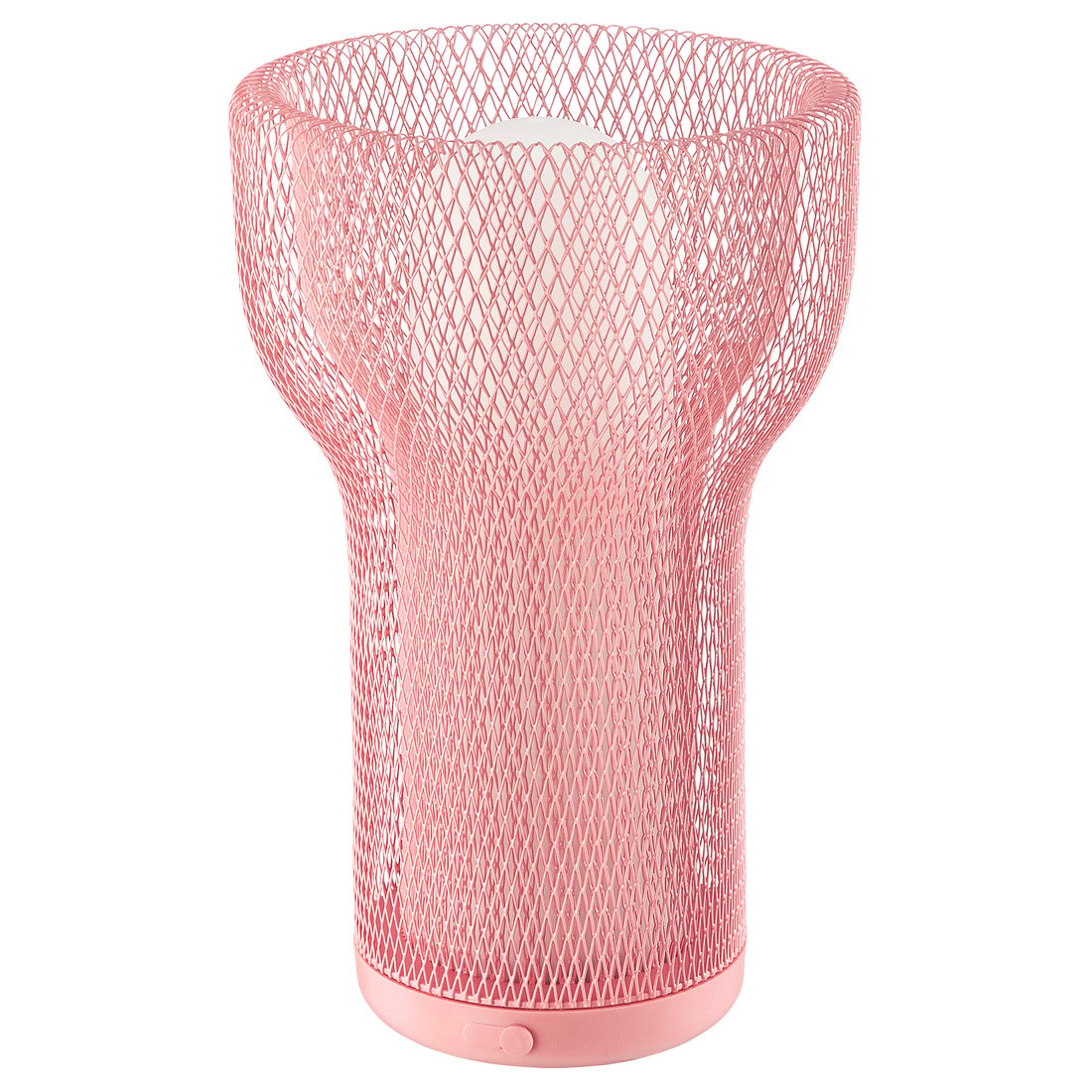 SOLVINDEN LED decorative light, battery operated mesh/outdoor pink ...