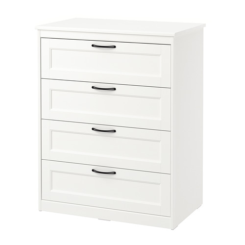 SONGESAND 4drawer chest white IKEA