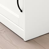 SONGESAND Nightstand, white, 16 1/2x15 3/4 "