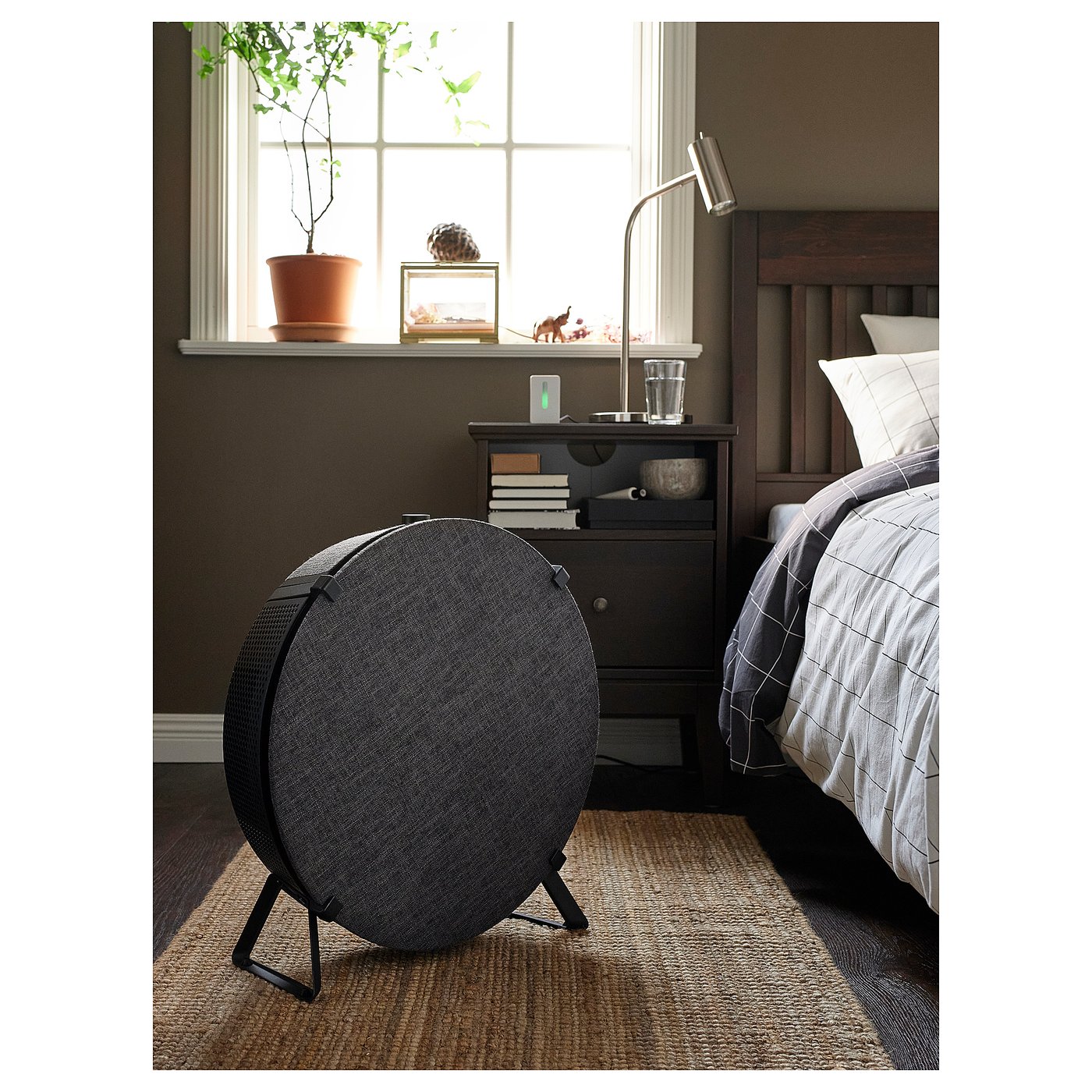 IKEA STARKVIND 空気清浄機 ブラック スマート STARKVIND air purifier, black/smart - IKEA CA