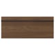STENSTA Drawer front, dark brown ash veneer, 24x10 "