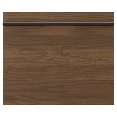 STENSTA Drawer front, dark brown ash veneer, 18x15 "