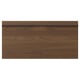 Option: STENSTA Drawer front, dark brown ash veneer, 30x15 "