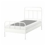 STJÄRNÖ Bed frame, white/Lyngör white, Twin