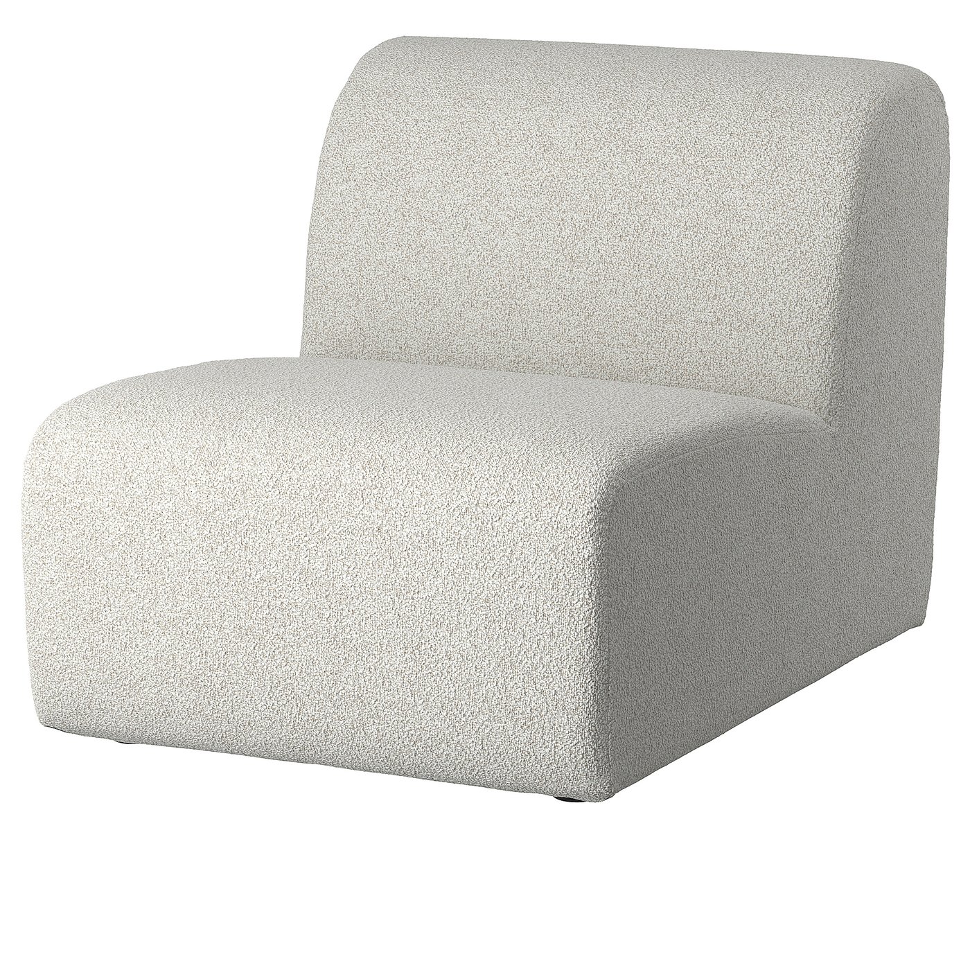 STOCKHOLM 2025 1-seat section, Djurmo gray/white - IKEA CA