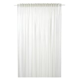 STOCKHOLM 2025 Sheer curtain, 1 piece, off-white/with heading tape, 118x98 "