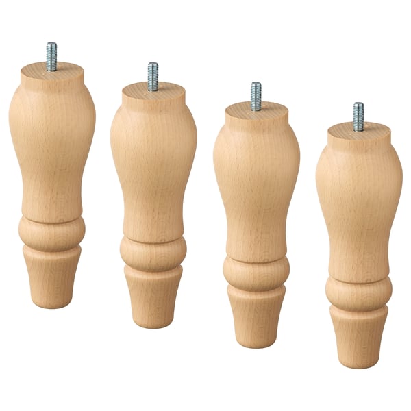 Stocksund Legs For Bench Light Brown Ikea