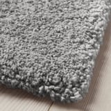 STOENSE Rug, low pile, medium gray, 6 ' 7 "x9 ' 10 "