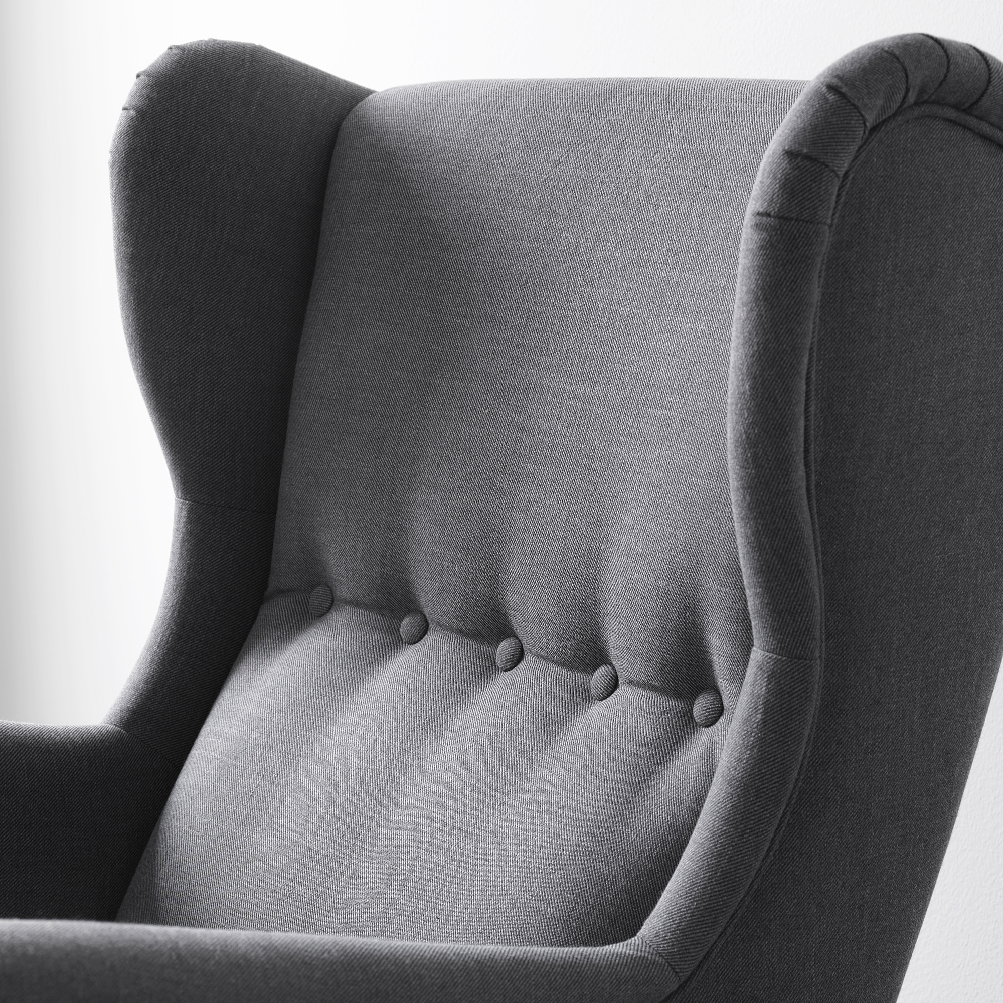 STRANDMON Armchair, Nordvalla dark gray IKEA