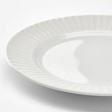 STRIMMIG Plate, white, 10 ½ "