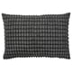 SVARTPOPPEL Cushion cover, anthracite, 16x23 "