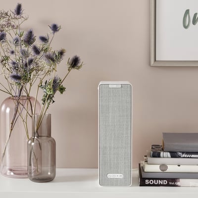 SYMFONISK WiFi bookshelf speaker, white smart/gen 2