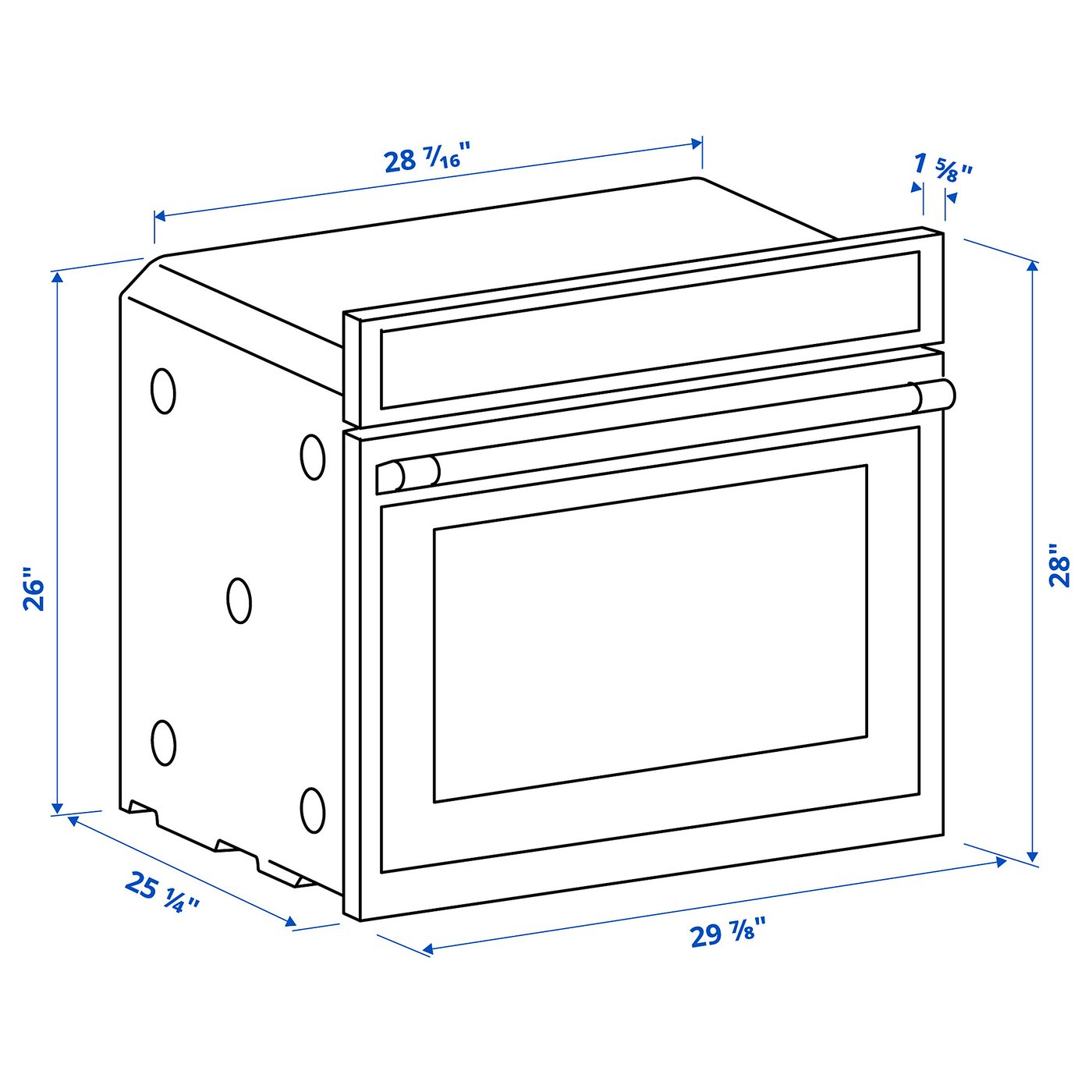 oven dimensions