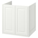 TÄNNFORSEN Sink cabinet with doors, white, 24x21x25 1/8 "