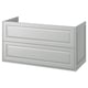 TÄNNFORSEN Sink cabinet with drawers, light gray, 48x21x25 1/8 "